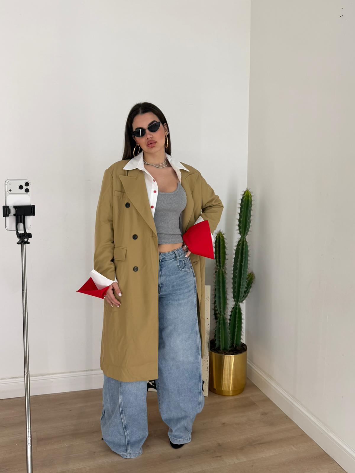 Trench Woman