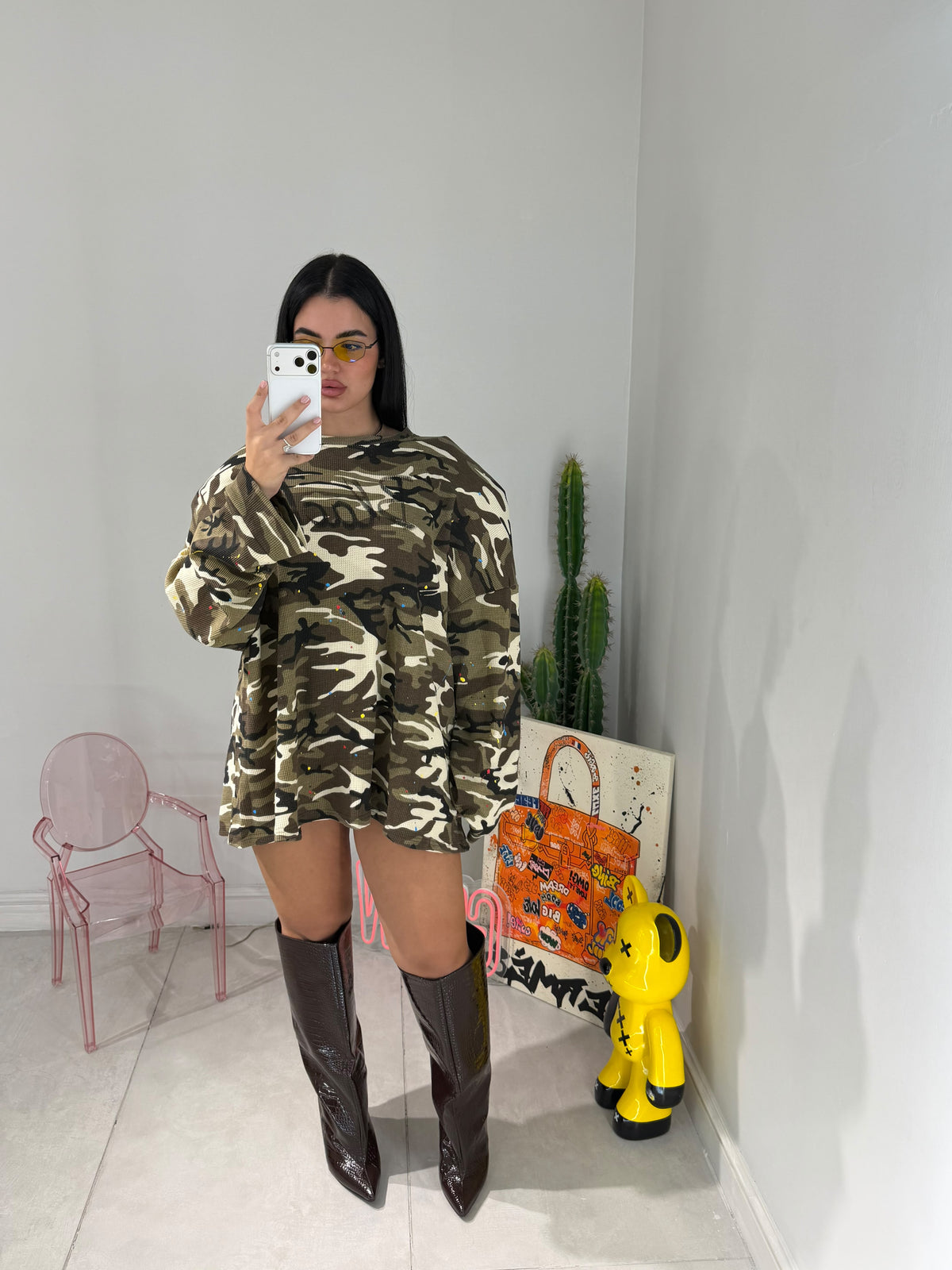 Maxi Shirt Camouflage