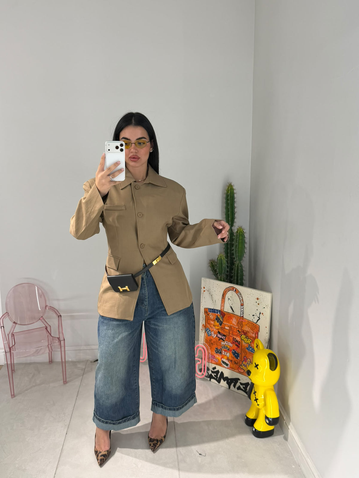 Denim 3/4 Woman