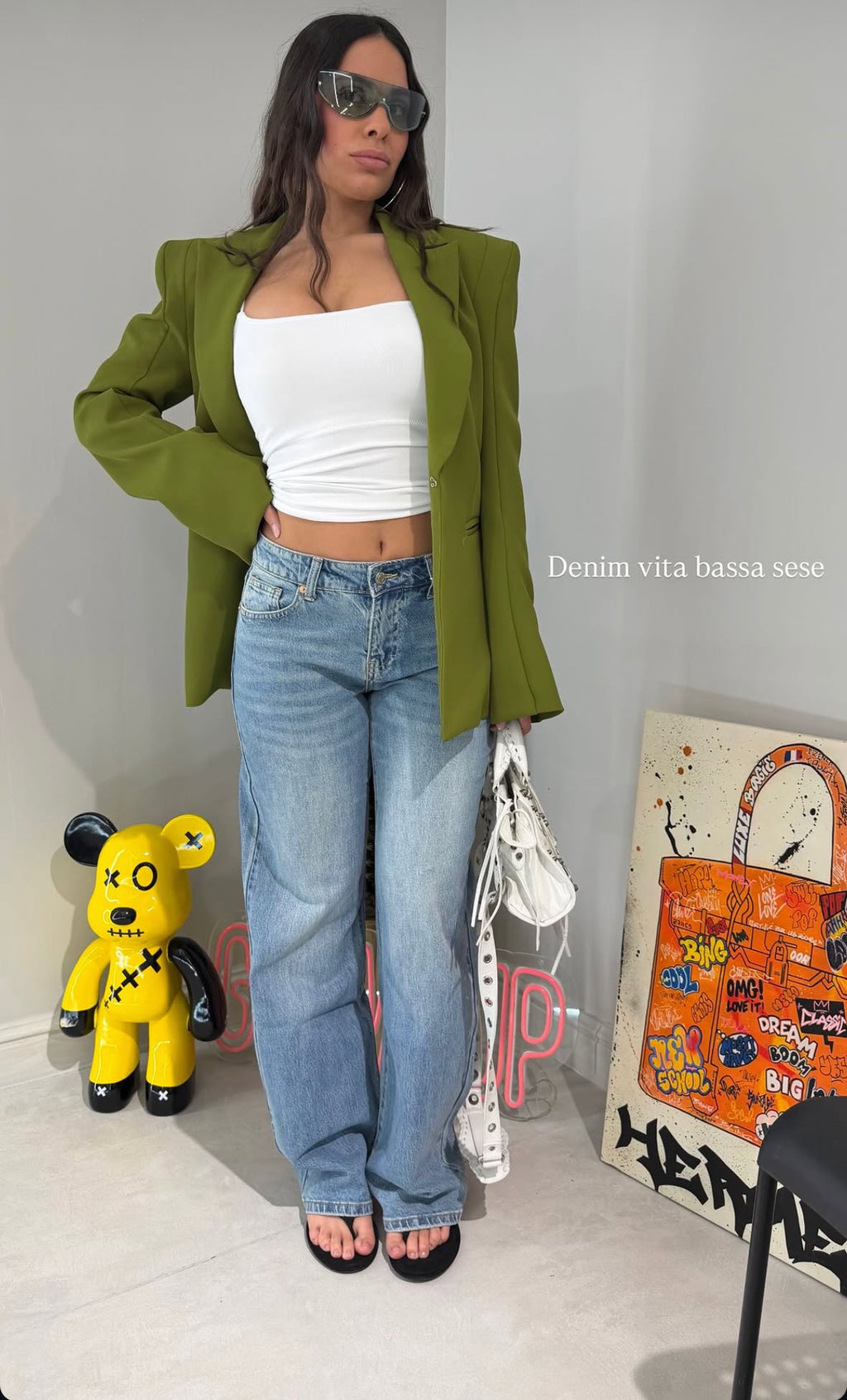 Denim Vita Bassa Sese