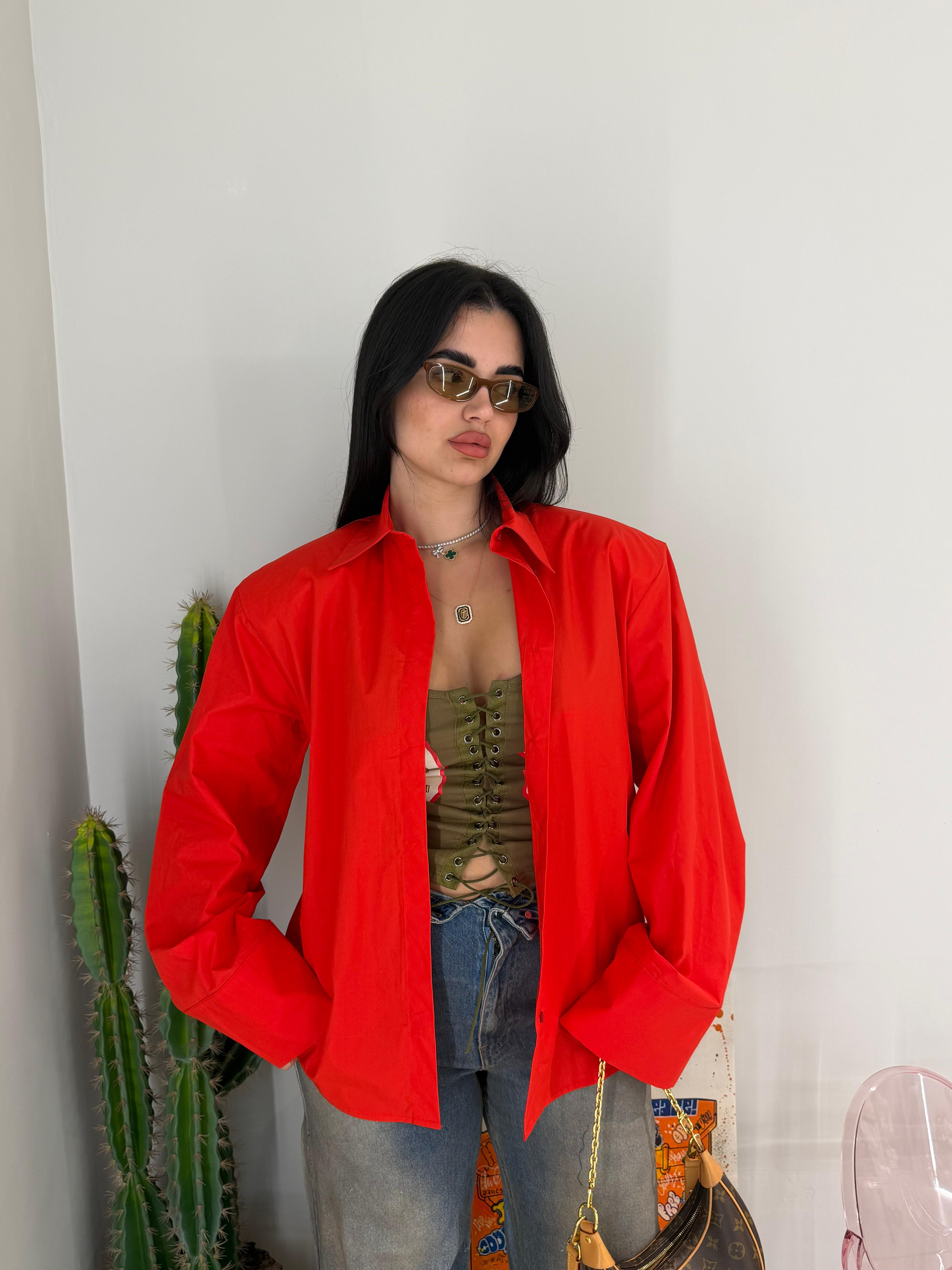 Camicia Red Oversize