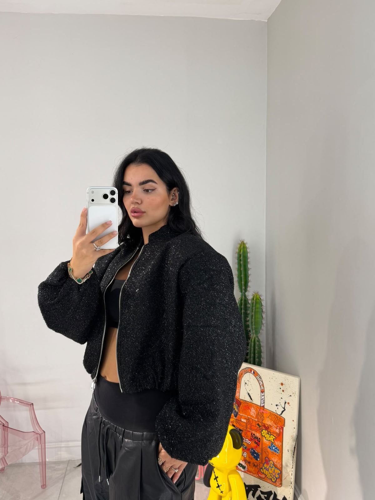 Bomber Sparkly