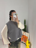 Canottone Maxi Grey