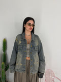Maxi Giacca In denim