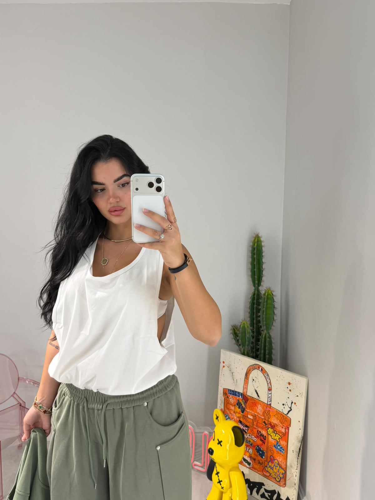 Canotta Maxi Cotone