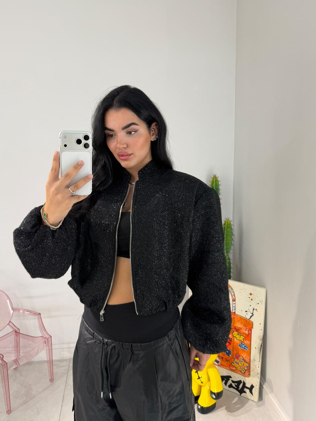 Bomber Sparkly
