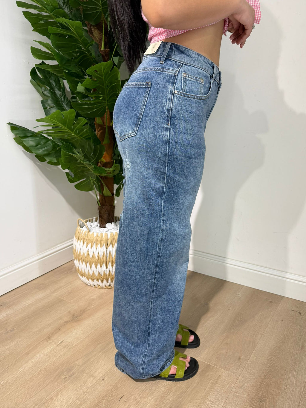 Denim MomFit