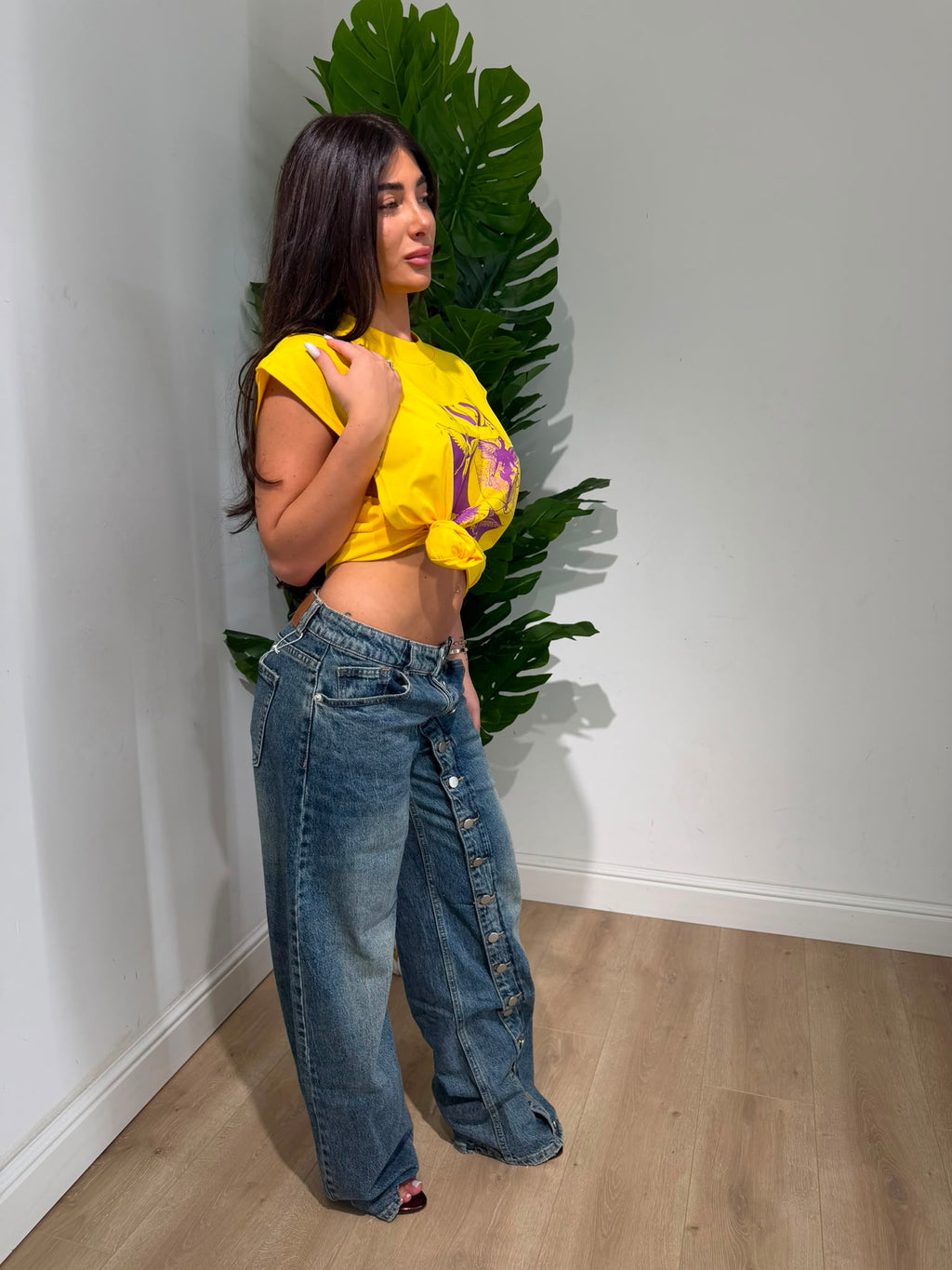 Denim Buttons