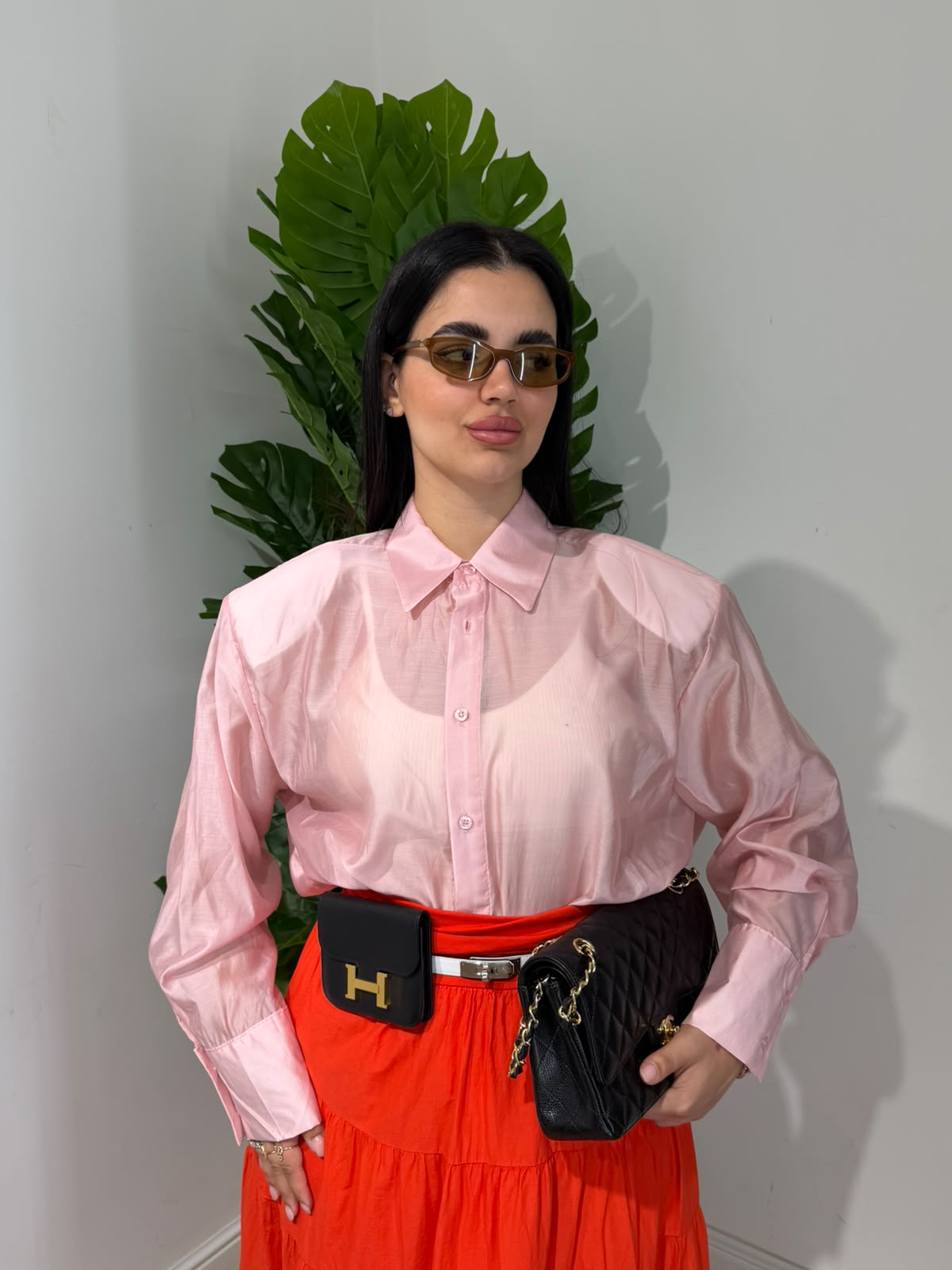 Camicia Semivelata Just