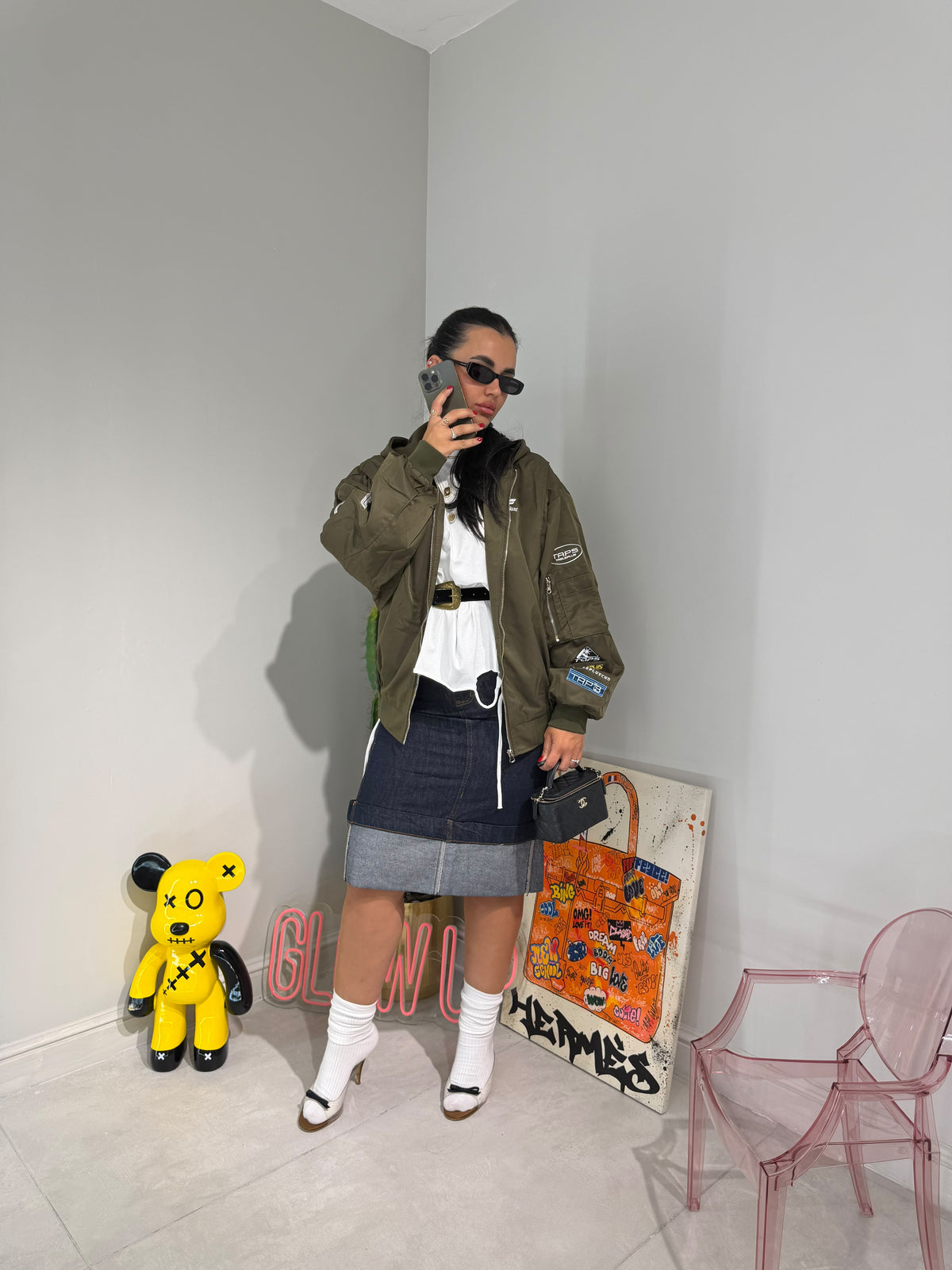 Gonna Longhette Denim