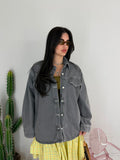 Giaccone In Denim