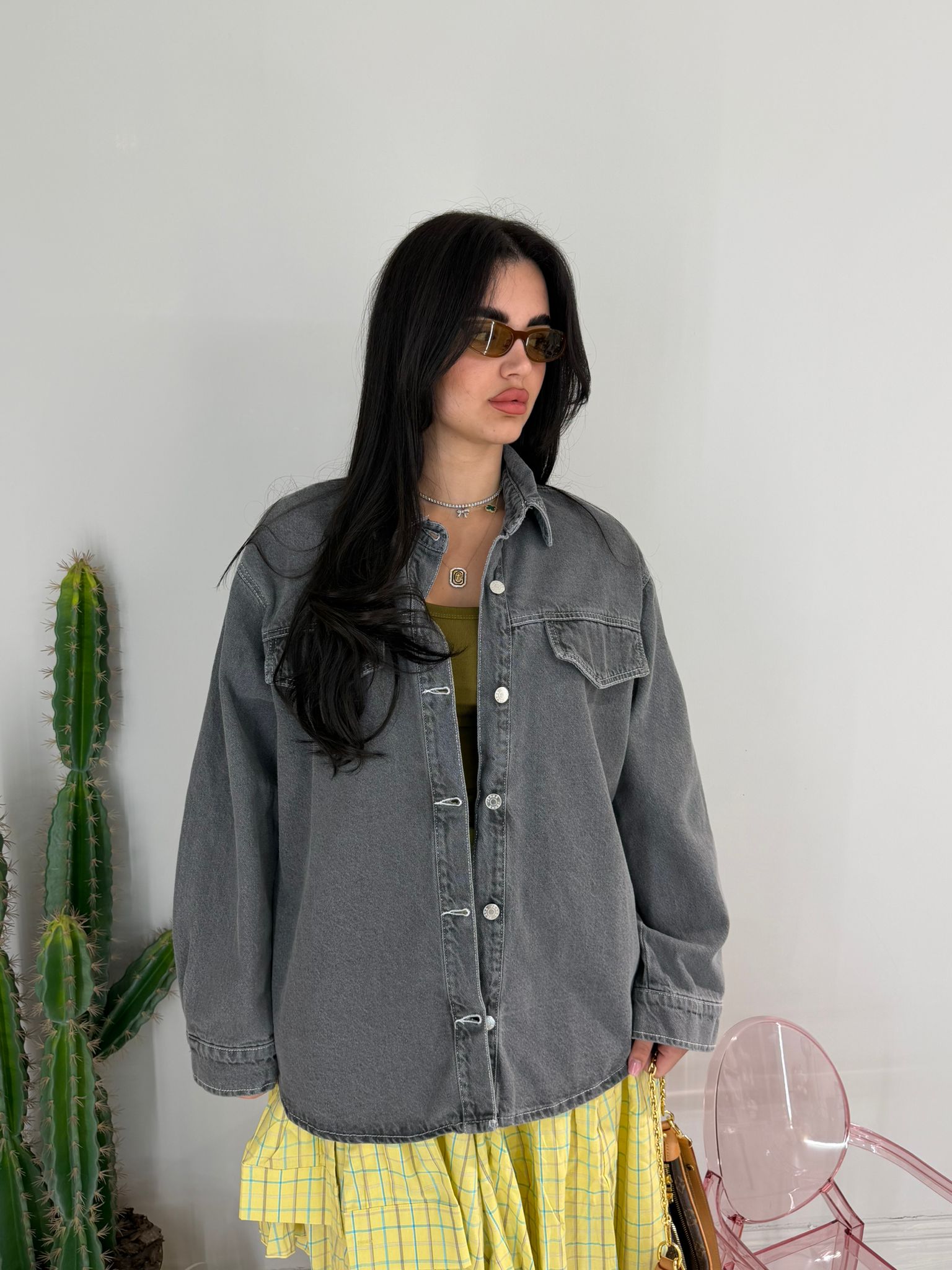 Giaccone In Denim