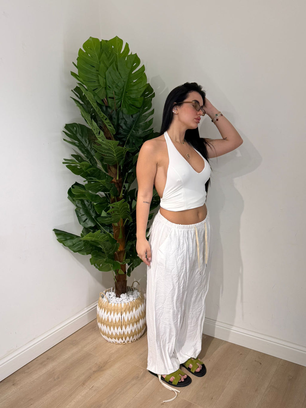 Pantalone In Lino