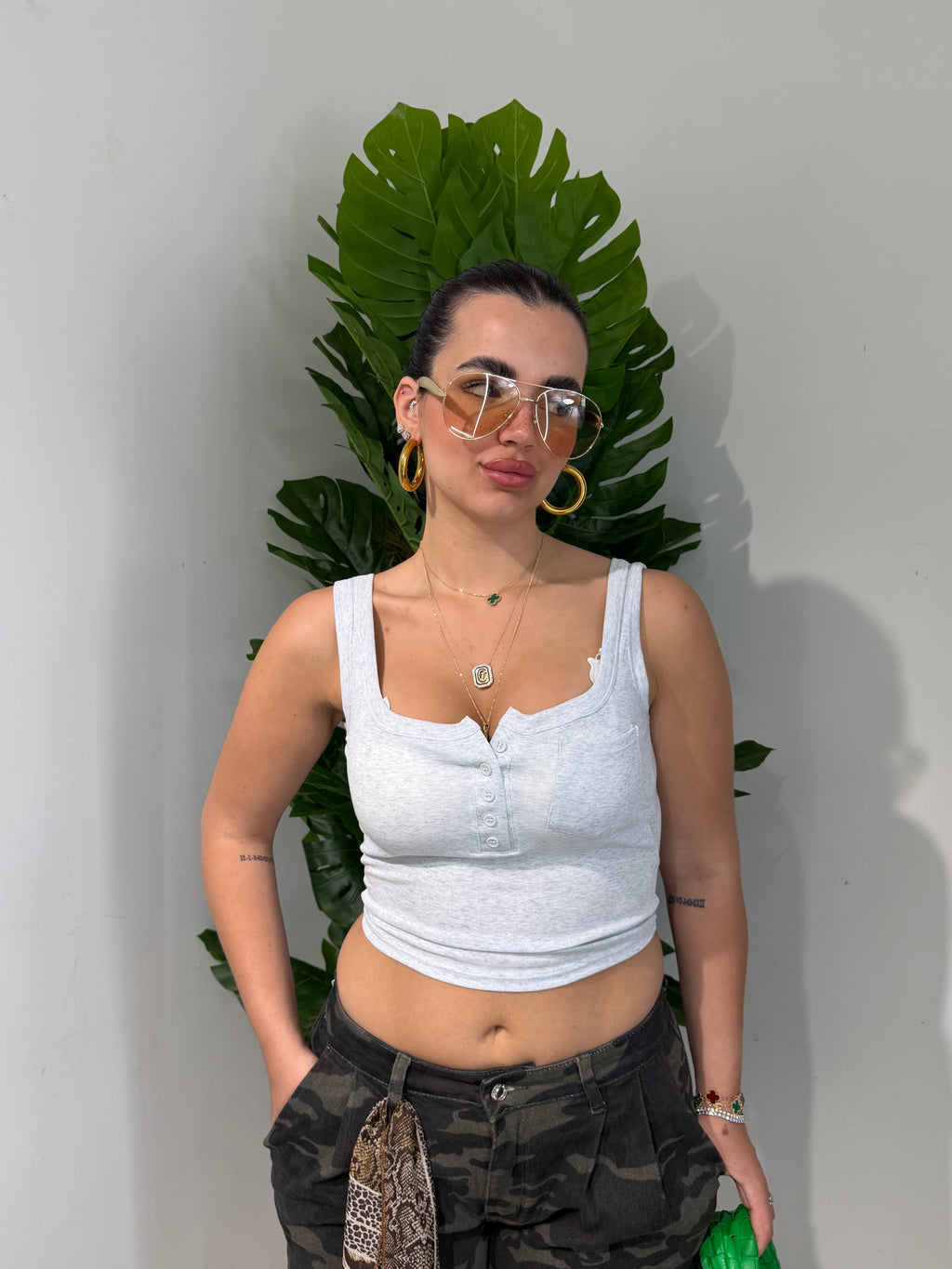 Canotta Con Coppa