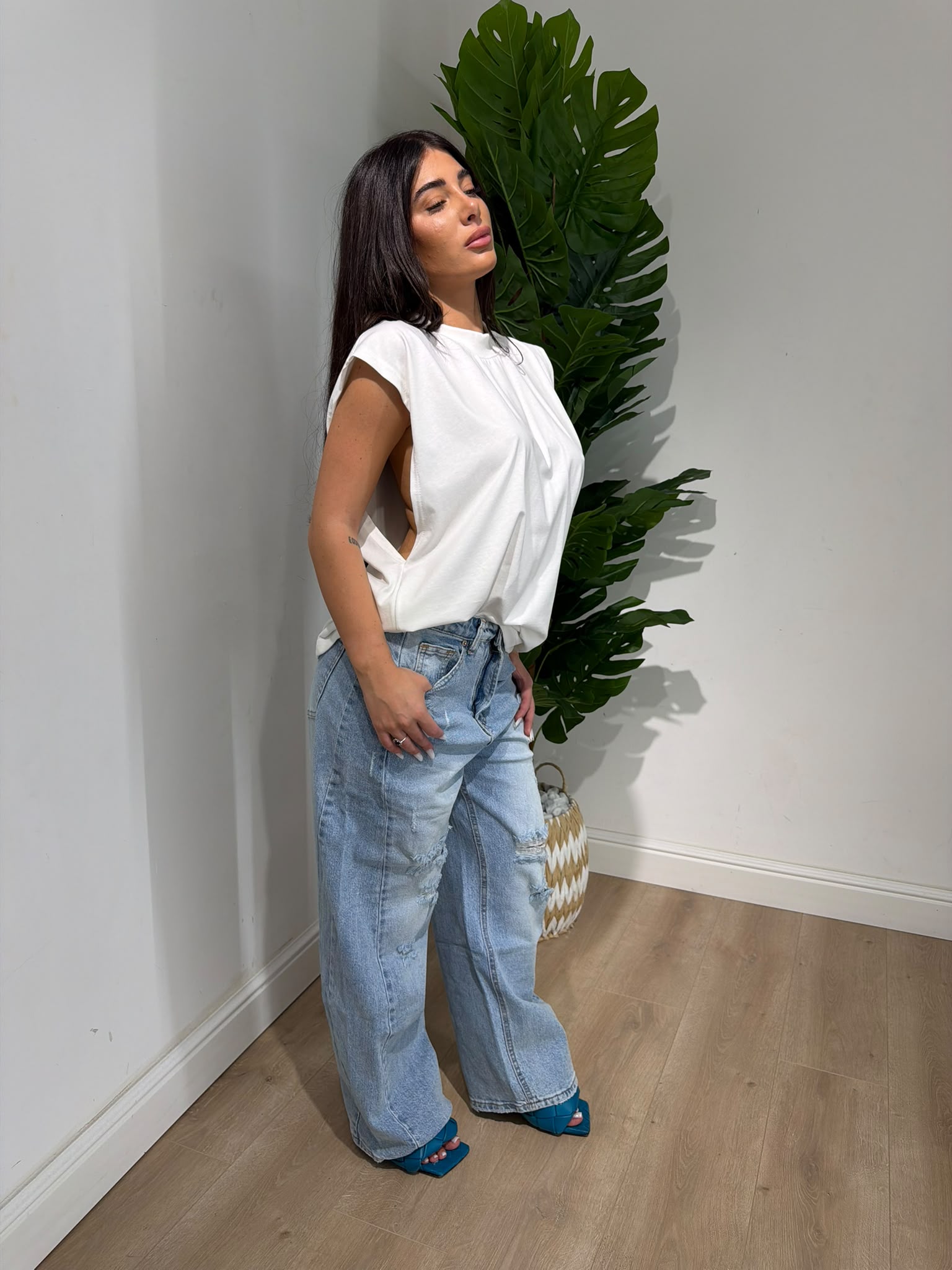 Denim MomFit