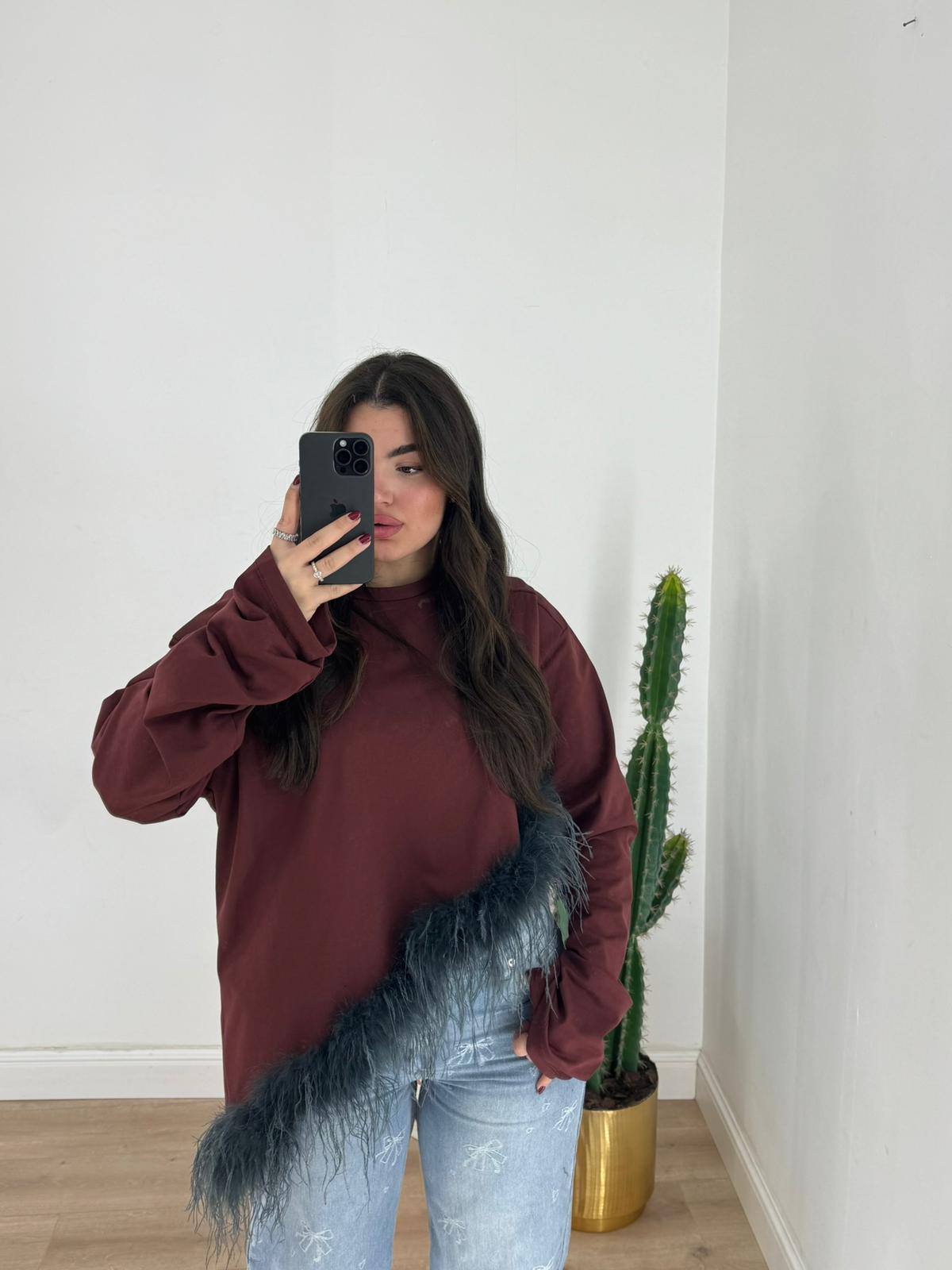 Maxi T-Shirt Piuma