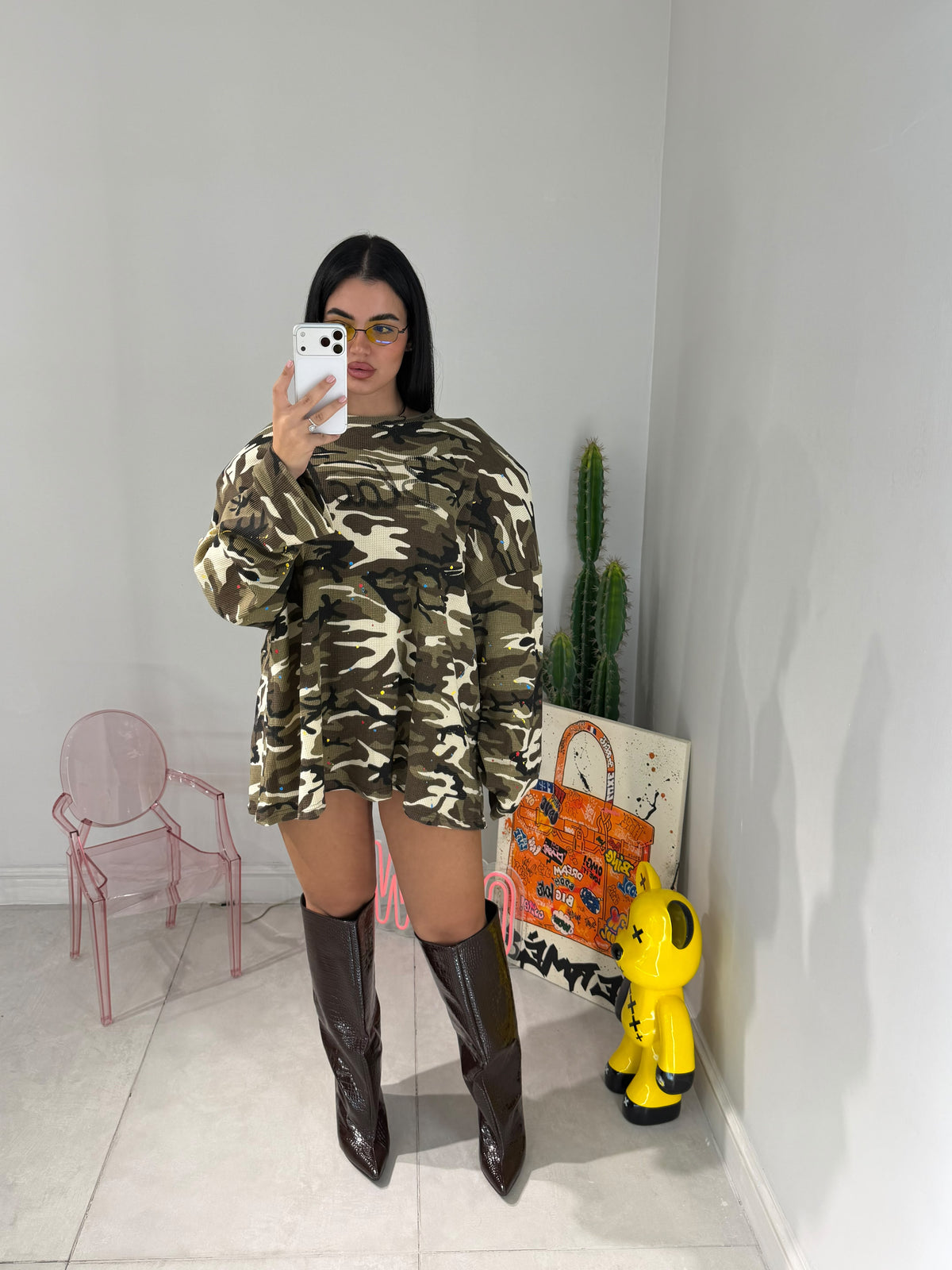 Maxi Shirt Camouflage