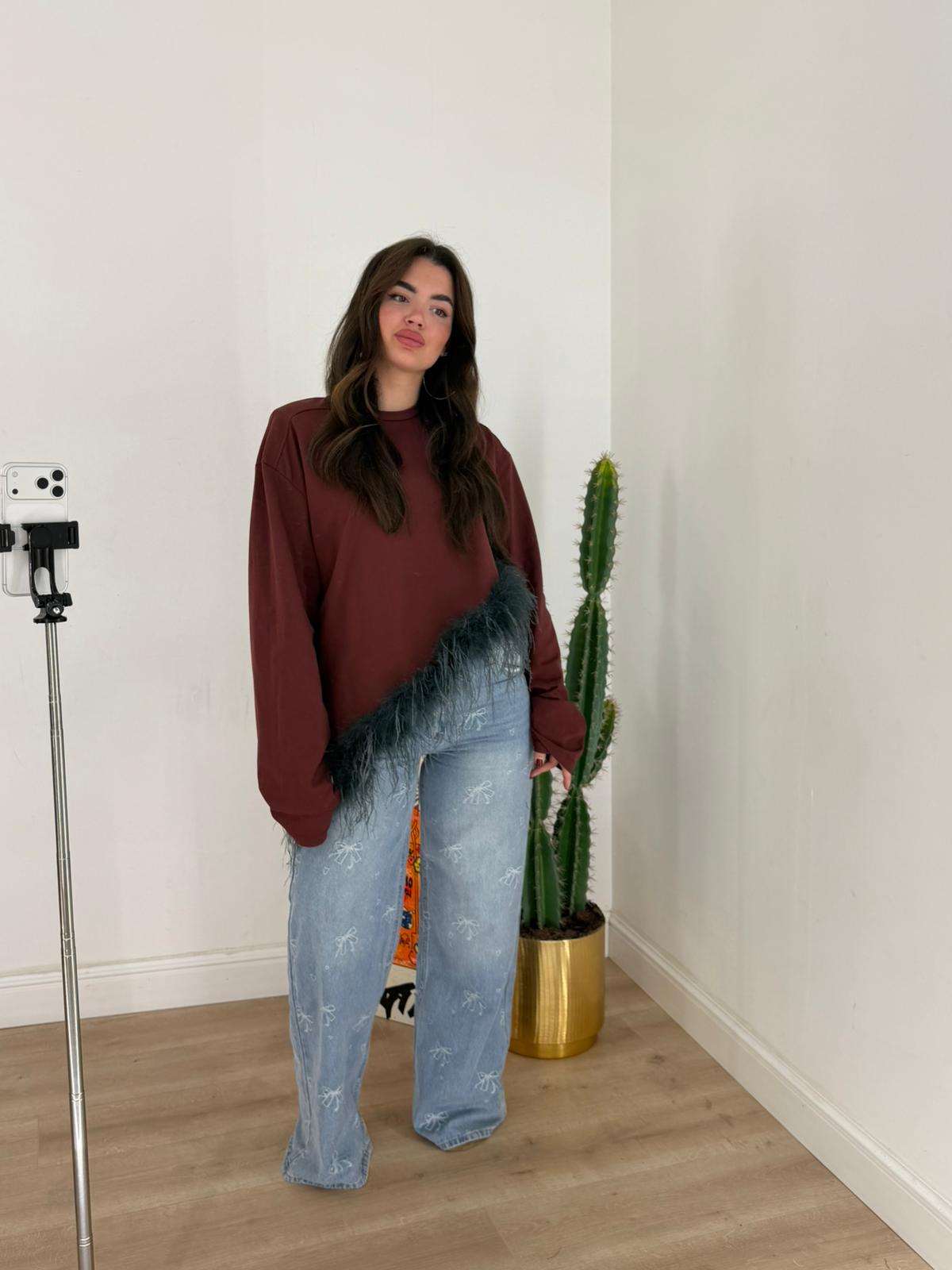 Maxi T-Shirt Piuma