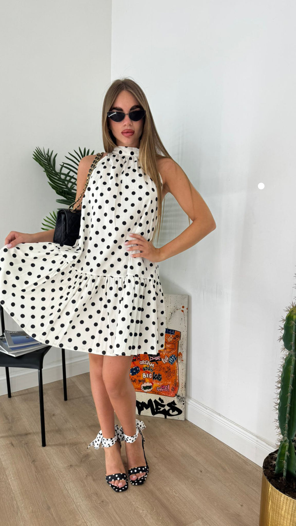 Minidress Pois