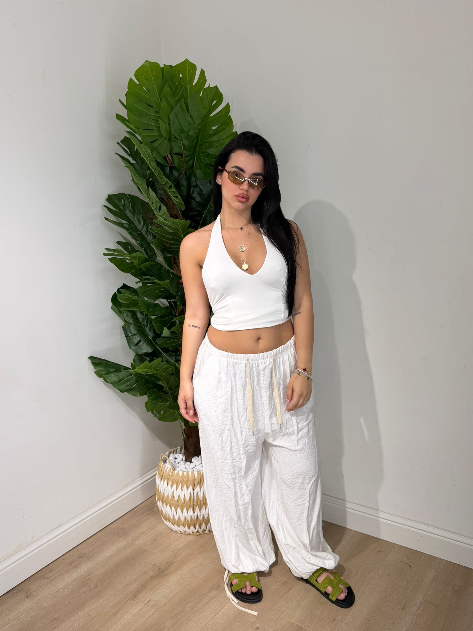 Pantalone In Lino