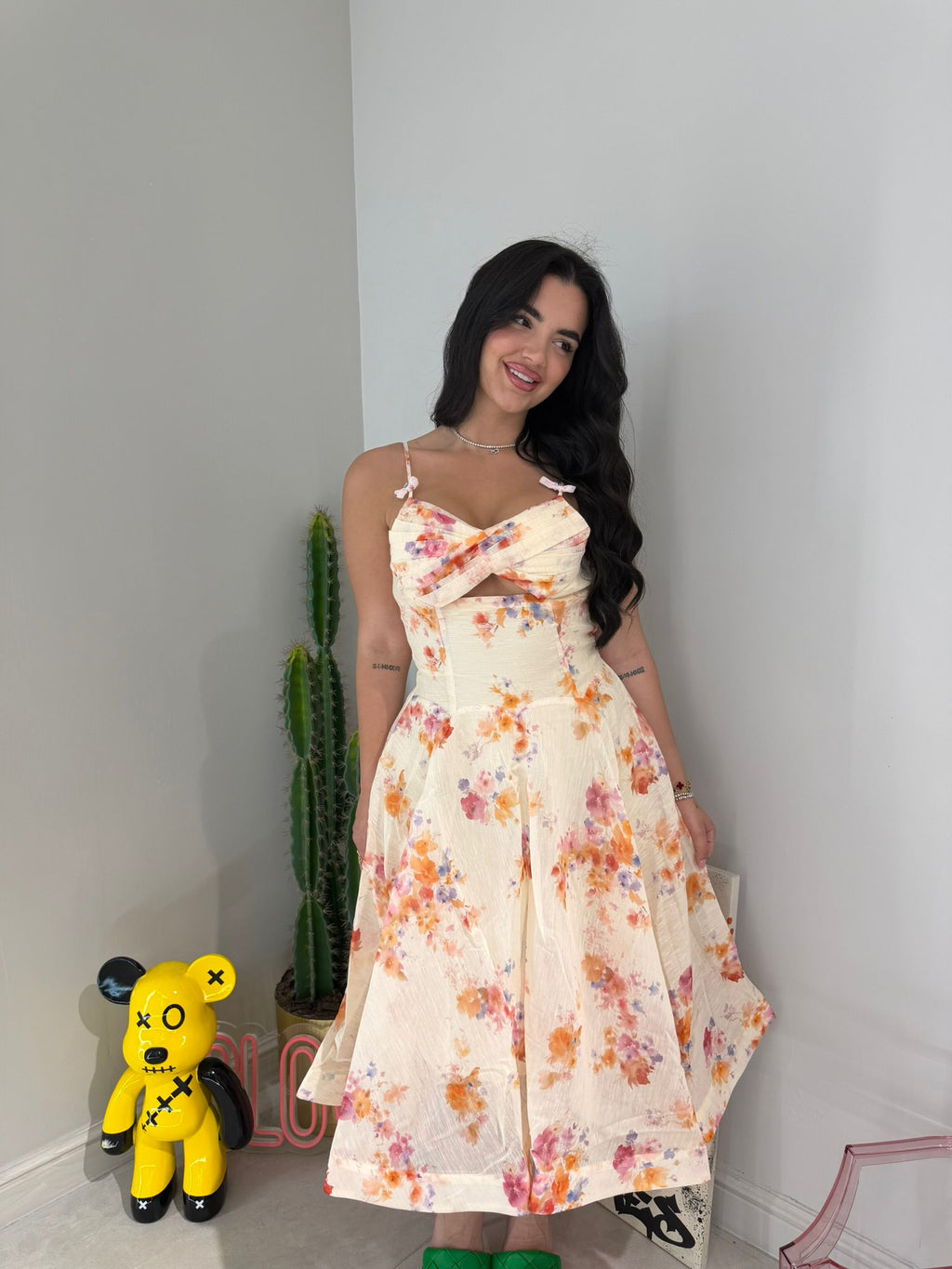 Midi Dress Floritas