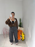 Denim Parka Grey