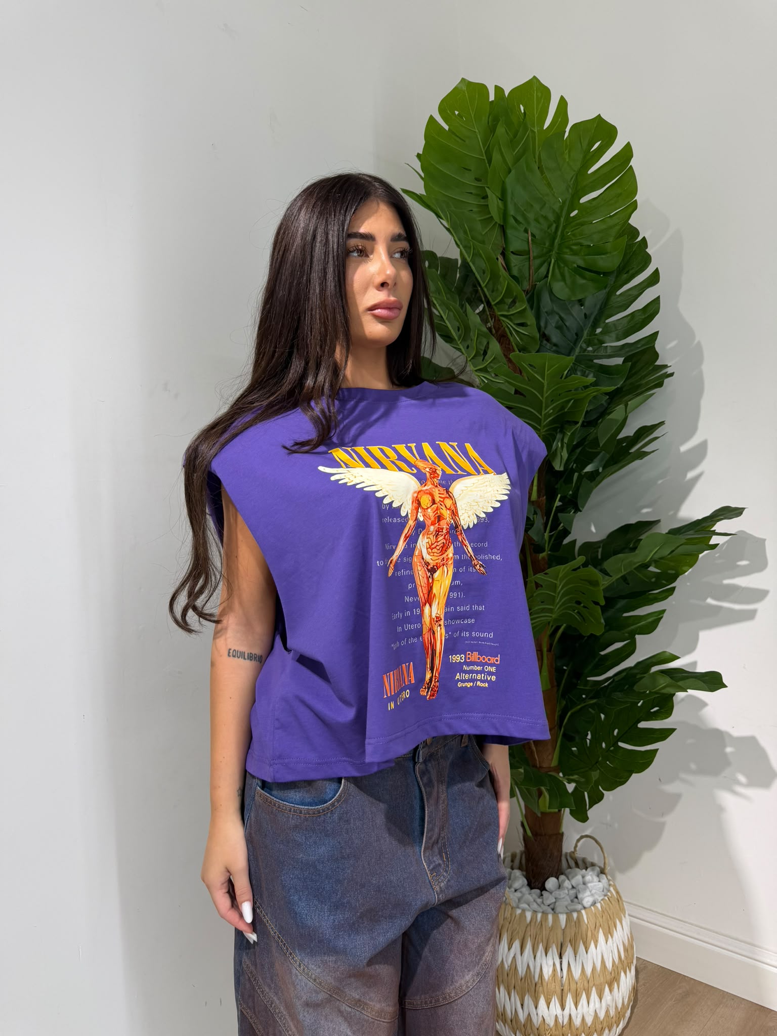 Canotta Oversize Nirvana