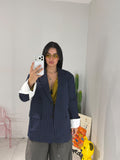 Blazer Oversize Gessato
