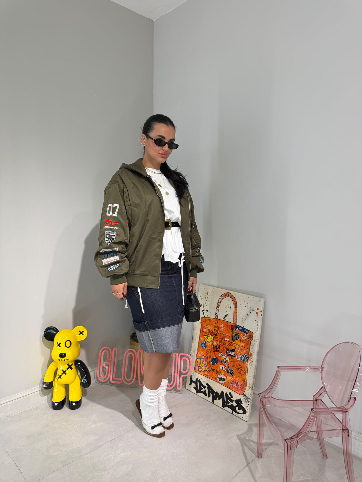 Gonna Longhette Denim